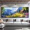 Large Mountain Diamond Painting Kit for Adults – 5D Full Drill DIY Crystal Rhinestone Diamond Art 12x30 Inch Home Wall Decor